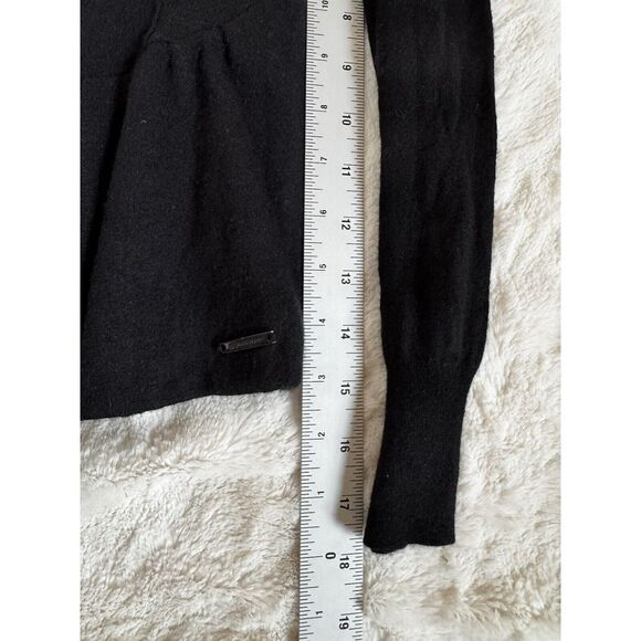 Women's Black Burberry Cashmere Button Up Sweater Size XS - Picture 5 of 7